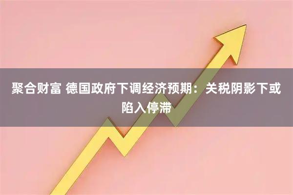 聚合財(cái)富 德國(guó)政府下調(diào)經(jīng)濟(jì)預(yù)期：關(guān)稅陰影下或陷入停滯