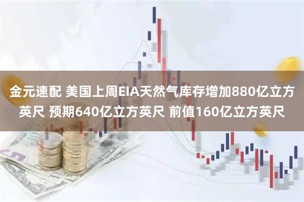 金元速配 美國(guó)上周EIA天然氣庫(kù)存增加880億立方英尺 預(yù)期640億立方英尺 前值160億立方英尺