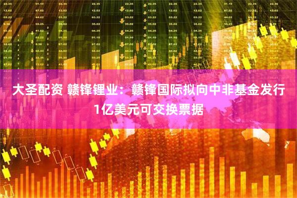 大圣配資 贛鋒鋰業(yè)：贛鋒國(guó)際擬向中非基金發(fā)行1億美元可交換票據(jù)